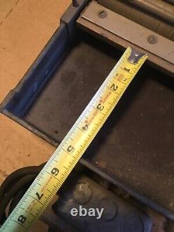 Used Vintage Letterpress Printing & Labeling POT Devin Mod. 140, 10, Hot Gluing