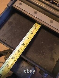 Used Vintage Letterpress Printing & Labeling POT Devin Mod. 140, 10, Hot Gluing