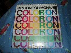 VERY RARE Pantone on Mohawk Coloron-Color Ink on Color Paper-1989-VGUC