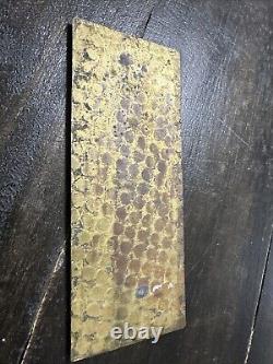VINTAGE METAL PRINTING PLATE Hersheys Chocolate Baking Rare