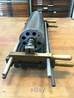 Vandercook #4 Press Roller Assembly Letterpress