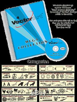 Vector Art Clipart Graphics Images Mega Collection Volume 1 And 2