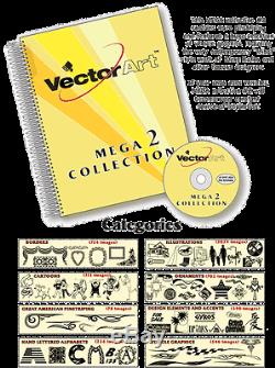 Vector Art Clipart Graphics Images Mega Collection Volume 1 And 2