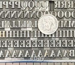 Vintage Alphabets Letterpress Printing Type 24pt Bodoni MN97 10#
