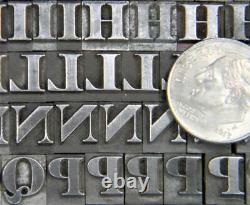 Vintage Alphabets Letterpress Printing Type 24pt Lithograph MN59 12#