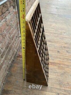 Vintage Hamilton Wood Type Printing Furniture Cabinet