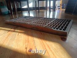 Vintage Letterpress Oak Printers Drawer Letterpress Type Set Case