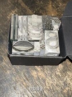 Vintage Letterpress Printers Block Type Cuts Dingbats Lead Variety of Designs #7