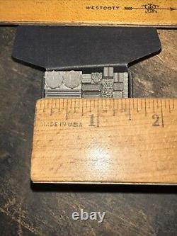 Vintage Letterpress Printers Block Type Cuts Dingbats Variety of Designs #80
