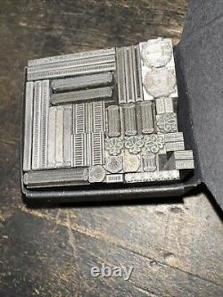 Vintage Letterpress Printers Block Type Cuts Dingbats Variety of Designs #80