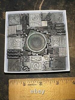 Vintage Letterpress Printers Block Type Cuts Dingbats Variety of Designs! #V