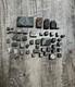 Vintage Lot Letter Press Printer Blocks Advertisement 45+ Texaco Florida Aaa Vw