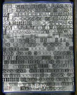 Vintage Metal Letterpress Print Type 18pt Cheltenham Bold Extended ML83 5#