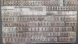 Vintage Metal Letterpress Print Type BB&S 30pt Lining Modern Antique C19 11#