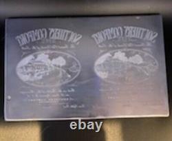 Vintage Original Southern Comfort Label Metal Printing Plate