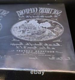 Vintage Original Southern Comfort Label Metal Printing Plate