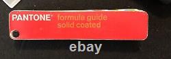 Vintage Pantone Formula Color Guide Kit And Carrying Case Coated & Uncoated