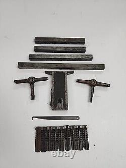 Vintage Used Challenge Hi-Speed Quoins, Keys, Wedges Tools