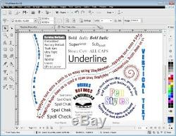 Viny Sign Software for Cutter Plotter Arch Vectorize & logo VinylMaster LTR