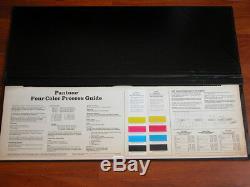Vtg 1960s Pantone Four Color Process Guide-2 THE PANTONE LIBRARY OF COLOR