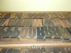 Wood Type 15 Line CONDENSED POSTER GOTHIC MADE BY HAMILTON GREAT FONT