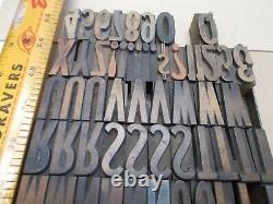 Wood Type 8 Line EXTRA CONDENSED POSTER GOTHIC MADE BY HAMILTON