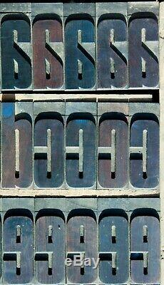Wood type letterpress