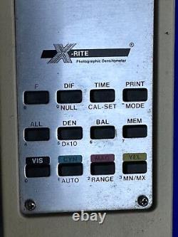 X-Rite 310 Photographic Densitometer withManuals