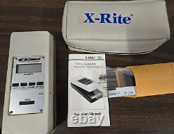 X-Rite 331 Battery Operated B/W Transmission Densitometer Tested with Manual