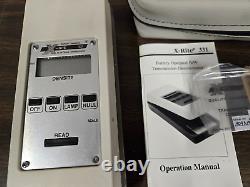 X-Rite 331 Battery Operated B/W Transmission Densitometer Tested with Manual