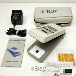 X-Rite 341 Battery Operated B/W Transmission Densitometer Excellent Condition