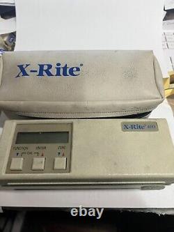X-Rite 400 Black and White Reflection Densitometer FOR PARTS