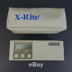 X-Rite 404 A 3 Color Reflection Densitometer Calibrated with Calibration Kit