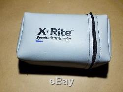 X-Rite 500 Series Color Spectrophotometer Densitometer Spectro Xrite 518
