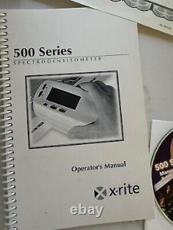 X-Rite 508 Series SpectroDensitometer 500 Series