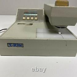 X-Rite 810 Transmission/reflection Densitometer Tested and Working