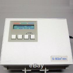 X-Rite 890U Color Photographic Densitometer Xrite Excellent con 110-240v 50/60Hz