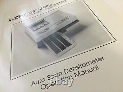 X-Rite Auto Scan Densitometer, Model DTP32R, in Perfect Condition
