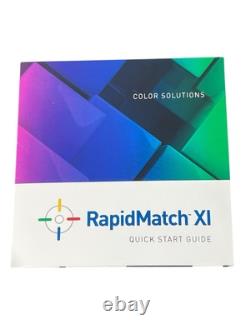 X-Rite KOH Spectrophotometer Rapid Match XI Color Solutions Unit Only READ
