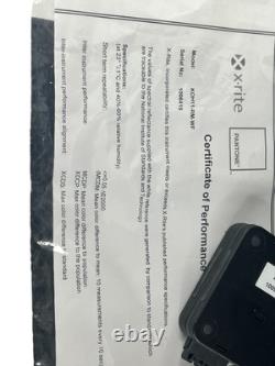 X-Rite KOH Spectrophotometer Rapid Match XI Color Solutions Unit Only READ