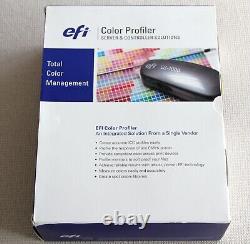 X-Rite i1Pro (ES-1000) Lamp usage time 178 seconds with EFI Color Profiler SW