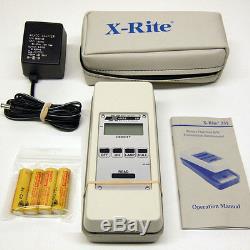 X-rite 331 Transmission Densitometer Battery Operated B/W Xrite 331 Excellent