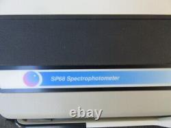 X-rite sp68 color spectrophotometer densitometer with case cables and test kits