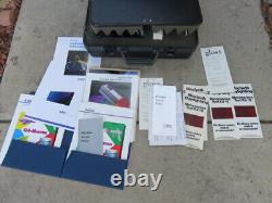 X-rite sp68 color spectrophotometer densitometer with case cables and test kits