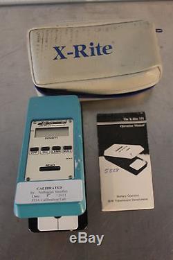 Xrite 331 Handheld Portable Transmission Densitometer