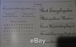 14pt Typo Typo Vertical Casquettes Et Minuscules (atf) Nos Rare