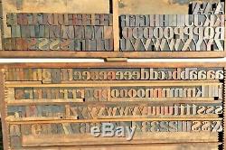 178 Typographie En Bois Typologie Blocs Lettres Nombres Ponctuation 1 11/16