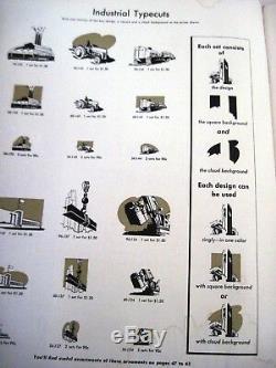 1944 American Type Founders Catalogue Intitulée Ornements Typeset Par Atf