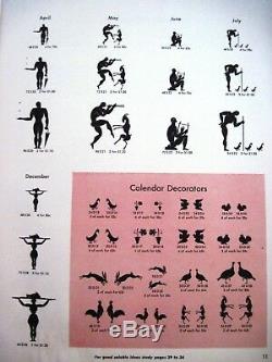1944 American Type Founders Catalogue Intitulée Ornements Typeset Par Atf