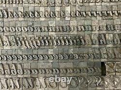 36pt Stylescript- Foundry Metal Type Letterpress Police Printing Baltotype